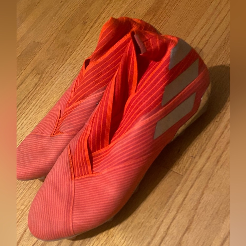 Adidas Nemeziz Soccer Cleats 360 Agility, size 7 in men’s and 5 in Women’s